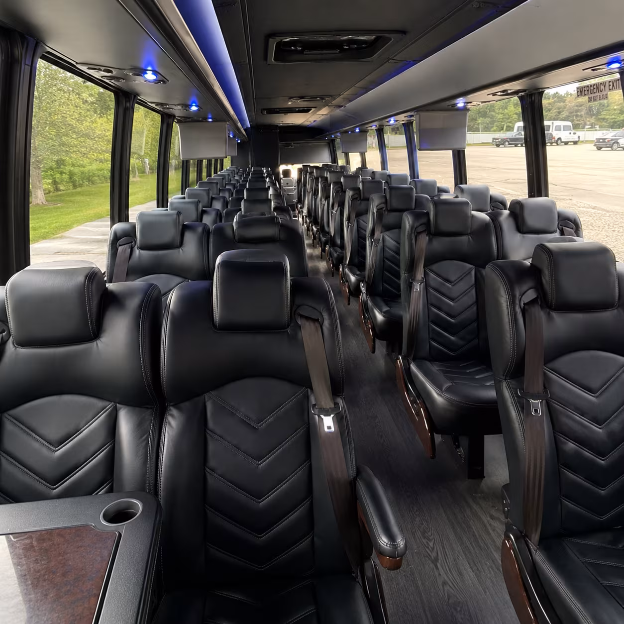 hartford concert transportation onboard seating
