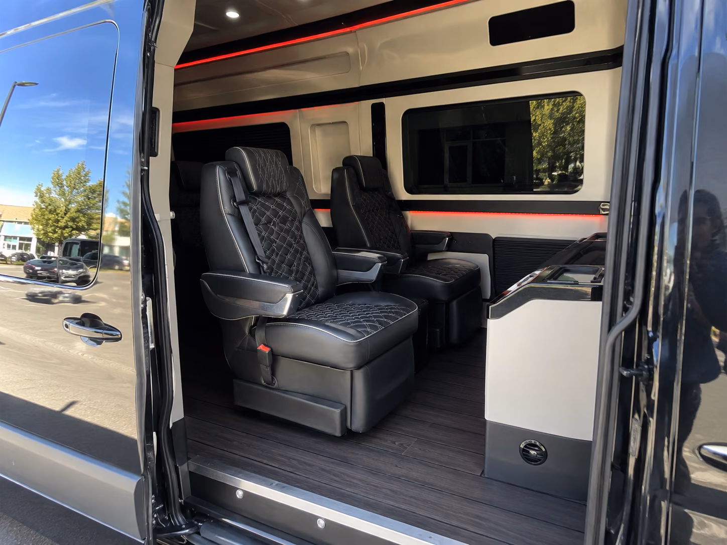 hartford prom transportation onboard seating